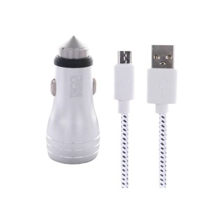 شارژر فندکی تسکو مدل TCG 2 به همراه کابل تبدیل microUSB
