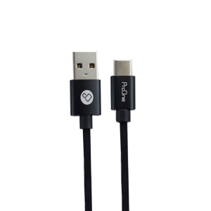 کابل تبدیل USB به USB-C پرووان مدل S01 طول 0.20 متر