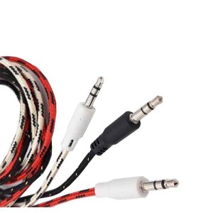 کابل AUX کنفی ضخیم طول 1 متر