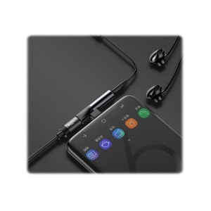 تبدیل Type C بیسوس Baseus L41 Connector CATL41-01 اتصال همزمان هندزفری و شارژر