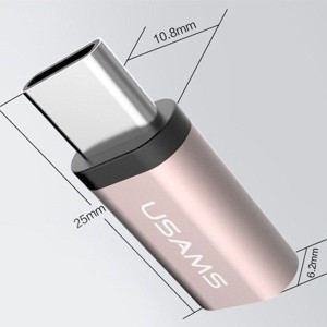 مبدل USAMS Type C to Micro USB مدل US - SJ021