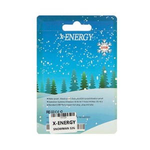 فلش مموری ایکس-انرژی مدل snowman ظرفیت 32 گیگابایت