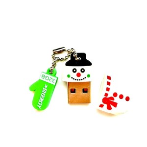 فلش مموری ایکس-انرژی مدل snowman ظرفیت 32 گیگابایت