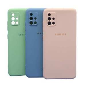 کاور سیلیکونی مناسب برای گوشی موبایل سامسونگ Galaxy A71