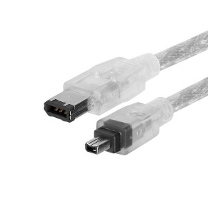 کابل رابط فایروایر 6 پین به 4 پین پی نت مدل IEEE1394 طول 1.2 متر