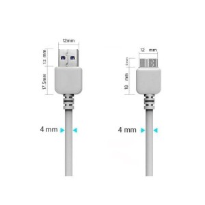 کابل هارد اکسترنال USB3.0 برند STECKER به طول 1 متر
