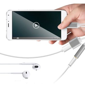 تبدیل APPLE 7 به AUX + پورت شارژ