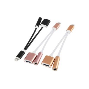 تبدیل APPLE 7 به AUX + پورت شارژ