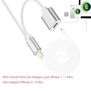 تبدیل APPLE 7 به AUX + پورت شارژ