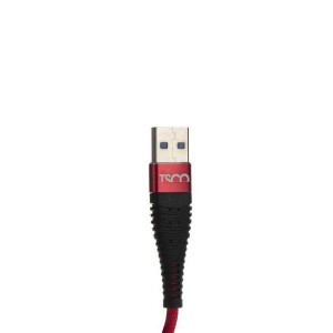 کابل تبدیل USB-C به لایتنینگ و microUSB تسکو مدل TC-A33 طول 1.20 متر