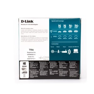 کارت شبکه USB و بی‌سیم دی-لینک مدل DWA-125