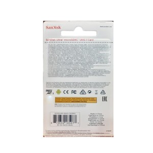 کارت حافظه microSDXC سن دیسک مدل Ultra کلاس 10 استاندارد UHS-I U1 سرعت 100MBps ظرفیت 64 گیگابایت