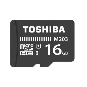 کارت حافظه microSDHC توشیبا مدل M203 کلاس 10 استاندارد UHS-I سرعت 100MBps ظرفیت 16 گیگابایت