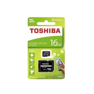 کارت حافظه microSDHC توشیبا مدل M203 کلاس 10 استاندارد UHS-I سرعت 100MBps ظرفیت 16 گیگابایت