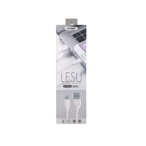 کابل تبدیل USB به microUSB ریمکس مدل LESU RC-050m طول 1 متر