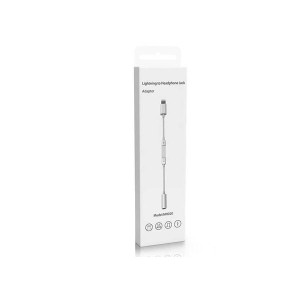 کابل تبدیل لایتنینگ به AUX مدل MH020 به طول 10 سانتی متر