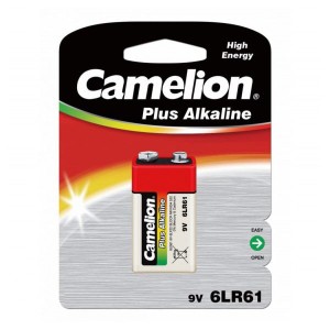 باتری کتابی کملیون مدل Plus Alkaline 6LR61