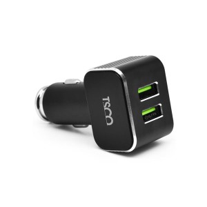 شارژر فندکی تسکو مدل TCG 17 به همراه کابل تبدیل USB به microUSB