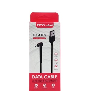 کابل تبدیل USB به microUSB تسکو مدل TC-A102 طول 1 متر