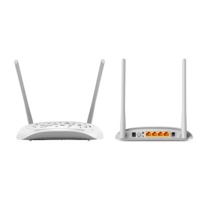 مودم و روتر بی سیم +ADSL2 تی پی لینک مدل TP-Link TD-W8961N (Ver 4.0)