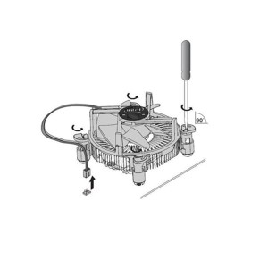 فن سی پی یو باکس اورجینال Intel G5400 LGA 1151