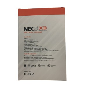 ماوس با سیم نکو مدل NECo X3-02