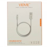 کابل شارژ اپل VIDVIE-FAST CHARGE