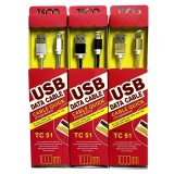 کابل کنفی اندرویدی TSCO TC-51 1m + گارانتی