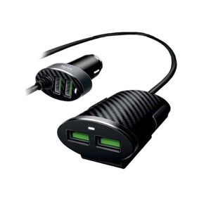 شارژر فندکی چهار پورت TSCO TCG-7 5.1A Dual Plug