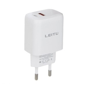 شارژر دیواری لیتو مدل LH-13 به همراه کابل تبدیل لایتنینگ