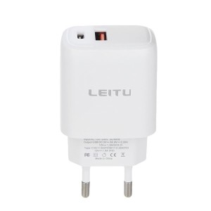 شارژر دیواری لیتو مدل LH-13 به همراه کابل تبدیل لایتنینگ