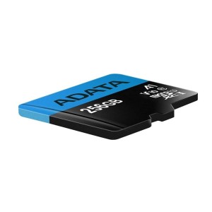 کارت حافظه microSDXC ای دیتا مدل Premier V10 A1 کلاس 10 استاندارد UHS-I سرعت 100MBps ظرفیت 256 گیگابایت