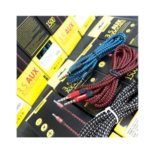 کابل AUX ریمکس مدل LH-301 طول 1.5 متر