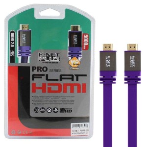 کابل K-net Plus HDMI Pro Flat 5m