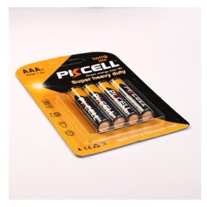 باتری نیم قلمی پیکسل مدل Super Heavy Duty بسته 4 عددی