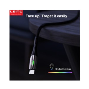 کابل تبدیل USB به MicroUSB لیتو مدل LD-51 طول 1 متر