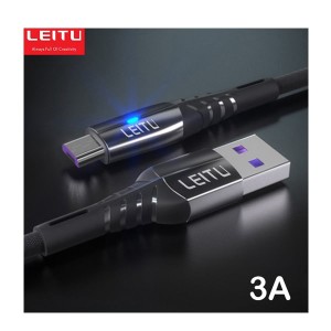 کابل تبدیل USB به MicroUSB لیتو مدل LD-51 طول 1 متر