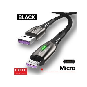 کابل تبدیل USB به MicroUSB لیتو مدل LD-51 طول 1 متر