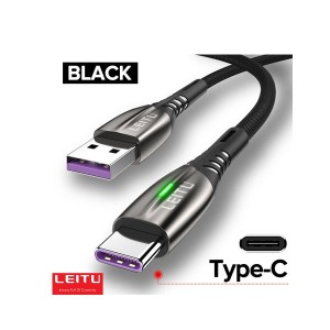 کابل تبدیل USB به USB-C لیتو مدل LD-51 طول 1 متر
