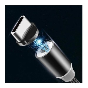 کابل تبدیل USB به لایتنینگ  MicroUSB  USB-C کلومن مدل K - M60 طول 1 متر