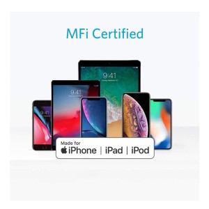 کابل تبدیل USB به لایتنینگ انکر مدل A8013 طول 1.8 متر