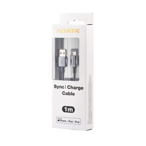 کابل تبدیل USB به لایتنینگ ای دیتا مدل Sync And Charge طول 1 متر