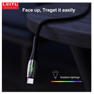 کابل تبدیل USB به لایتنینگ لیتو مدل LD-51 طول 1 متر