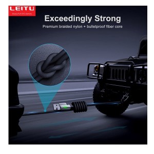 کابل تبدیل USB به لایتنینگ لیتو مدل LD-51 طول 1 متر