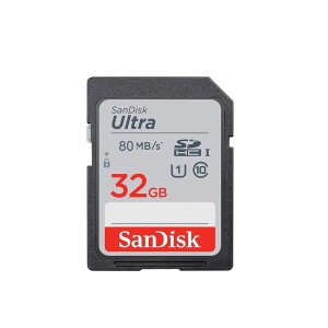 کارت حافظه SDHC مدل Ultra کلاس 10 استاندارد UHS-I U1 سرعت 80MBps ظرفیت 32 گیگابایت