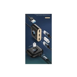 هاب 4 پورت USB 3.0 باسئوس مدل CAHUB-AY