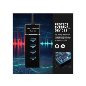 هاب 4 پورت USB 3.0 شارک مدل TURBO SPEED.jpg