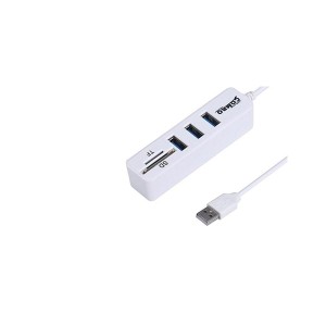 هاب USB 2.0 سه پورت وکارت خوان ایکس پی مدل hc834