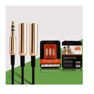 تبدیل 1 به 2 صدا Earldom مدل AUX-201 (اسپلیتر هدفون)