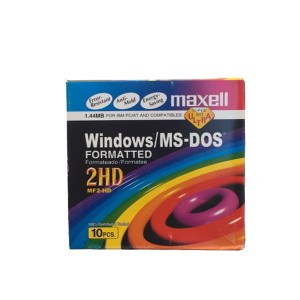 فلاپی دیسک مکسل مدل 2HD - 1.44Mb بسته 10 عددی